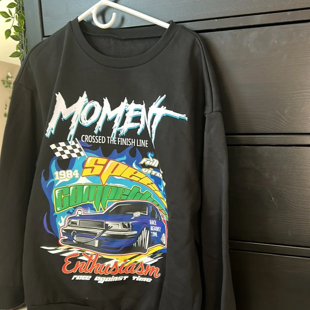 Car Racing Sweatshirt - Picture 2 of 4
